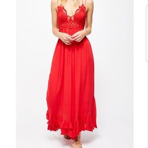 Free People Adela Slip Dress Maxi NWOT